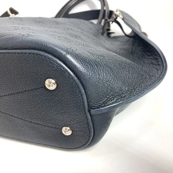 LOUIS VUITTON M54402 Monogram Mahina Giroratta 2WAY Shoulder Hand Bag Tote Bag - Picture 3 of 15